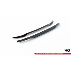 Maxton - BECQUET EXTENSION BMW X3 M40d / M40i / M-Pack G01 / iX3 G08 Facelift Noir Brillant