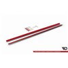 Maxton - SET DES DIFFUSEUR DES BAS DE CAISSE Volkswagen Polo GTI / R-line Mk6 Noir Brillant
