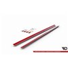Maxton - SET DES DIFFUSEUR DES BAS DE CAISSE Volkswagen Polo GTI / R-line Mk6 Noir Brillant