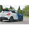 Maxton - SET DES DIFFUSEUR DES BAS DE CAISSE SUZUKI SWIFT 6 SPORT Noir Brillant