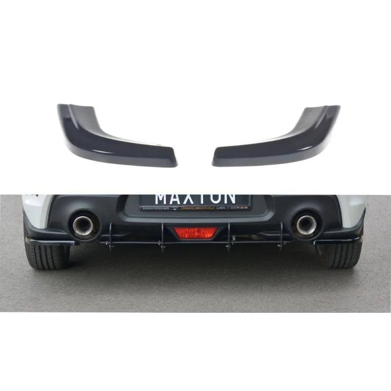 Maxton - LAME DU PARE-CHOCS ARRIERE SUZUKI SWIFT 6 SPORT Noir Brillant
