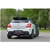 Maxton - LAME DU PARE-CHOCS ARRIERE SUZUKI SWIFT 6 SPORT Noir Brillant
