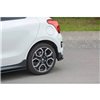 Maxton - LAME DU PARE-CHOCS ARRIERE SUZUKI SWIFT 6 SPORT Noir Brillant
