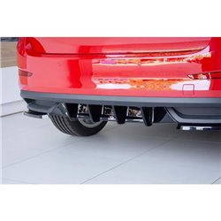 Maxton - Rajout Du Pare-Chocs Arriere Skoda Scala Noir Brillant