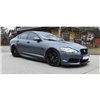 Maxton - LAME DU PARE-CHOCS AVANT / SPLITTER V.1 JAGUAR XF- R Noir Brillant