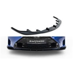 Maxton - Lame Du Pare-Chocs Avant V.1 Lexus RC Mk1 Noir Brillant