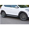 Maxton - SET DES DIFFUSEUR DES BAS DE CAISSE Hyundai Tucson Mk3 Facelift Noir Brillant