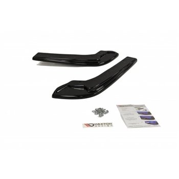 Maxton - Lames De Pare-Chocs Arrière Latérales V.1 Subaru Impreza WRX STI Mk4 / Mk4 Facelift 