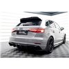 Maxton - Becquet V.1 Audi RS3 8V / 8V FL Sportback Noir Brillant