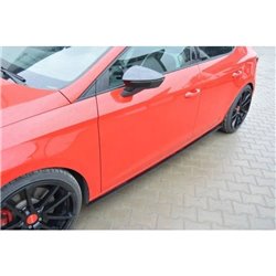 Maxton - SPORT RAJOUTS DES BAS DE CAISSE POUR SEAT LEON III CUPRA / FR 