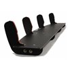 Maxton - Diffuseur Arriere & Lame Du Pare-Chocs Arriere Audi A6 S-Line C7 (d'échappement 1x2) 