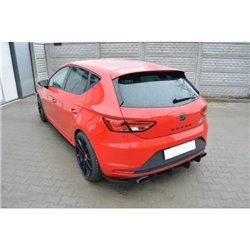 Maxton - SEAT LEON III CUPRA DIFFUSEUR ARRIERE & LAME DU PARE CHOCS ARRIERE 