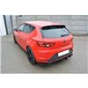 Maxton - SEAT LEON III CUPRA DIFFUSEUR ARRIERE & LAME DU PARE CHOCS ARRIERE 