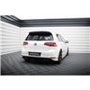Maxton - VW GOLF 7 R HATCHBACK DIFFUSEUR ARRIERE & LAME DU PARE CHOCS ARRIERE