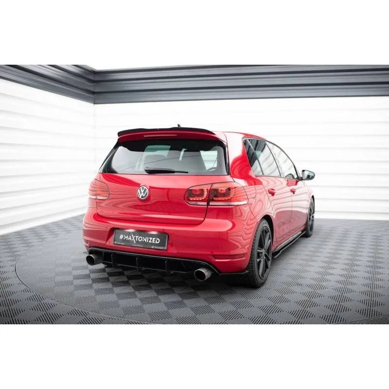 Maxton - VW GOLF VI GTI / 35TH RAJOUT DU PARE-CHOCS ARRIERE & LAME DU PARE CHOCS ARRIERE