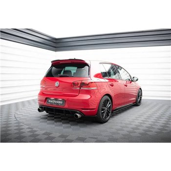 Maxton - VW GOLF VI GTI / 35TH RAJOUT DU PARE-CHOCS ARRIERE & LAME DU PARE CHOCS ARRIERE 