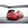 Maxton - VW GOLF VI GTI / 35TH RAJOUT DU PARE-CHOCS ARRIERE & LAME DU PARE CHOCS ARRIERE 