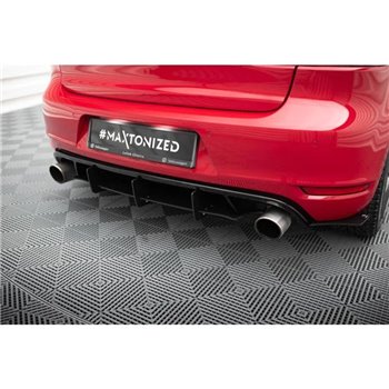 Maxton - VW GOLF VI GTI / 35TH RAJOUT DU PARE-CHOCS ARRIERE & LAME DU PARE CHOCS ARRIERE 