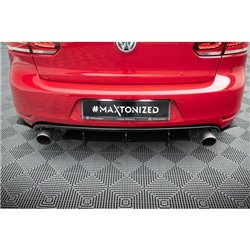 Maxton - VW GOLF VI GTI / 35TH RAJOUT DU PARE-CHOCS ARRIERE & LAME DU PARE CHOCS ARRIERE 