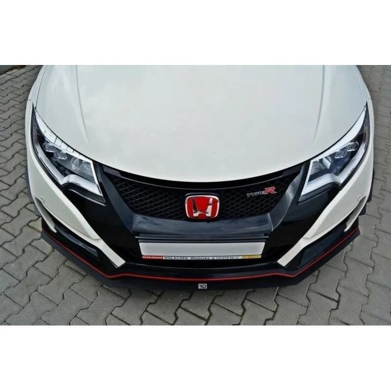 Maxton - SPORT LAME DU PARE-CHOCS AVANT v.1 HONDA CIVIC IX TYPE R