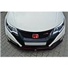 Maxton - SPORT LAME DU PARE-CHOCS AVANT v.1 HONDA CIVIC IX TYPE R