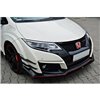 Maxton - SPORT LAME DU PARE-CHOCS AVANT v.1 HONDA CIVIC IX TYPE R 
