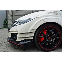 Maxton - SPORT LAME DU PARE-CHOCS AVANT v.1 HONDA CIVIC IX TYPE R 
