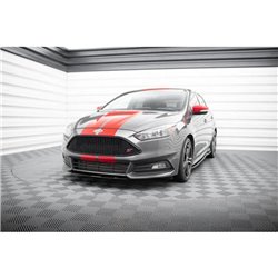 Maxton - Sport Lame Du Pare-Chocs Avant V.3 Ford Focus ST Mk3 FL 