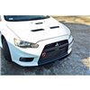 Maxton - SPORT LAME DU PARE-CHOCS AVANT V.3 Mitsubishi Lancer Evo X 
