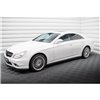 Maxton - RAJOUTS DES BAS DE CAISSE POUR Mercedes CLS C219 55AMG Noir Brillant