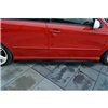 Maxton - RAJOUTS DES BAS DE CAISSE POUR Seat Leon Mk1 Cupra Noir Brillant