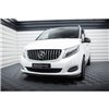 Maxton - Lame Du Pare-Chocs Avant V.3 Mercedes-Benz V-Class W447 Noir Brillant