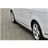 Maxton - RAJOUTS DES BAS DE CAISSE POUR Volkswagen Passat R-Line B7 Noir Brillant
