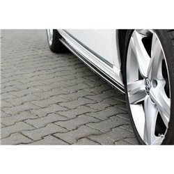 Maxton - RAJOUTS DES BAS DE CAISSE POUR Volkswagen Passat R-Line B7 Noir Brillant