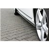 Maxton - RAJOUTS DES BAS DE CAISSE POUR Volkswagen Passat R-Line B7 Noir Brillant