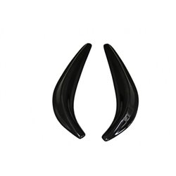 Maxton - Cadres pour lumières Lexus NX Mk1 Noir Brillant