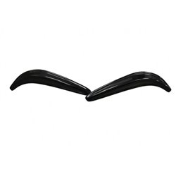 Maxton - Cadres pour lumières Lexus NX Mk1 Noir Brillant