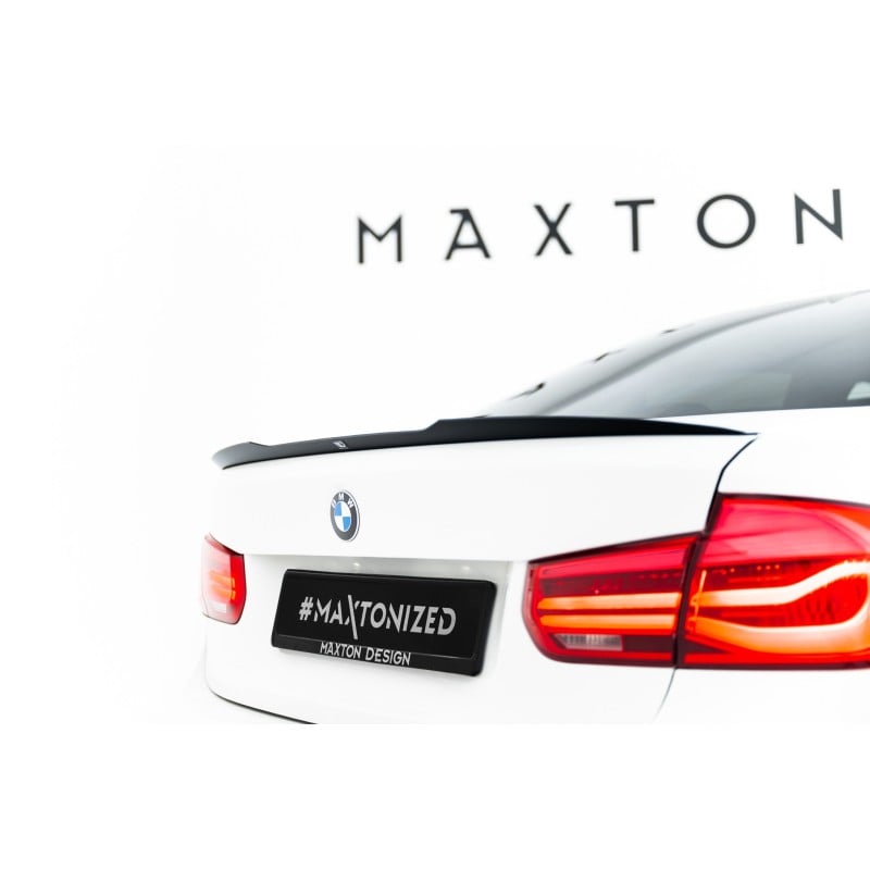 Maxton - BECQUET EXTENSION BMW 3 Sedan F30 Noir Brillant