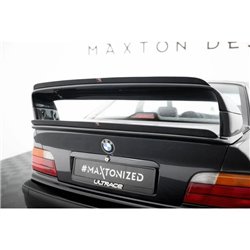 Maxton - INFÉRIEUR SPOILER CAP BMW M3 / 3 M-Pack E36 Coupe GT Class Noir Brillant