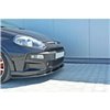 Maxton - Lame Du Pare-Chocs Avant Abarth Punto Evo Noir Brillant