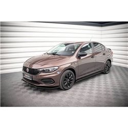 Maxton - LAME DU PARE-CHOCS AVANT Fiat Tipo S-Design Noir Brillant