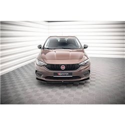 Maxton - LAME DU PARE-CHOCS AVANT Fiat Tipo S-Design Noir Brillant