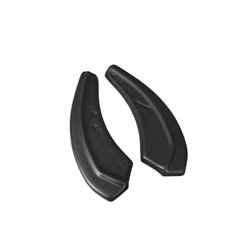 Maxton - LAME DU PARE CHOCS ARRIERE Mazda 3 BN (Mk3) Facelift Noir Brillant