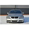 Maxton - LAME DU PARE-CHOCS AVANT V.1 BMW 3 E90 MPACK Noir Brillant