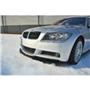 Maxton - LAME DU PARE-CHOCS AVANT V.1 BMW 3 E90 MPACK Noir Brillant
