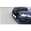 Maxton - Lame Du Pare-Chocs Avant V.1 Audi S7 / A7 S-Line C7 Noir Brillant