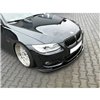 Maxton - LAME DU PARE-CHOCS AVANT V.1 BMW 3 E92 M-PACK FACELIFT Noir Brillant