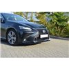 Maxton - LAME DU PARE-CHOCS AVANT V.1 Lexus GS Mk4 Facelift Noir Brillant