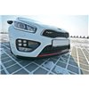 Maxton - LAME DU PARE-CHOCS AVANT V.1 KIA CEE'D / PRO CEE'D GT MK2 Noir Brillant