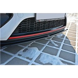 Maxton - LAME DU PARE-CHOCS AVANT V.1 KIA CEE'D / PRO CEE'D GT MK2 Noir Brillant